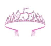 Fasce per capelli da principessa in lega scintillante, confortevole, per feste a tema e momenti di gioco