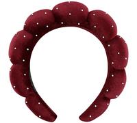 Fasce per capelli da spa per il trucco e la cura della pelle, per lavare viso o viso, fasce per capelli in tessuto per la rimozione del trucco e il trattamento della pelle (leopardo)