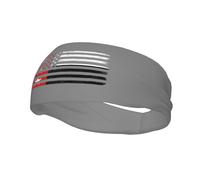 Fasce per capelli da uomo e da donna con bandiera degli Stati Uniti e della Repubblica del Rio Grande, antiscivolo, traspiranti, per palestra, basket, yoga.