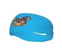 Fasce per capelli della tribù dei piccoli orsetti, da uomo e da donna, antiscivolo, traspiranti, per palestra, basket, yoga