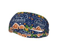 Fasce per capelli di Buon Natale Fascia per il sudore sportiva Fasce per esercizi atletici Turbante Testa per capelli Per uomo Donna Yoga Fitness