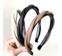 Fasce per capelli elastiche Alice Bands con nodi, accessori per capelli femminili (TWIST)