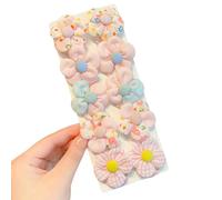 Fasce per capelli elastici per capelli cravatta per capelli per bambini supporto per coda di cavallo ornamento floreale elastici per capelli elastici per capelli cravatte per capelli