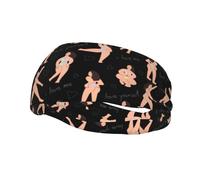 Fasce per capelli Fat Girl senza cuciture, per uomo e donna, antiscivolo, traspiranti, per palestra, basket, yoga