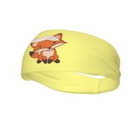 Fasce per capelli "Hand Touching The Fox's Head", per uomo e donna, antiscivolo, traspiranti, per palestra, basket, yoga