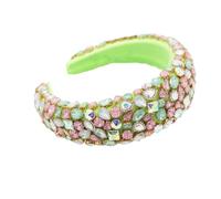 Fasce per capelli imbottite con strass per donne fatte a mano tiara fascia per feste di nozze accessori per capelli 6-En8pnnrk
