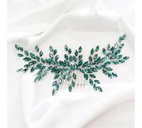 Fasce per capelli in argento con strass da donna, gioielli per capelli, diademi, diademi per capelli da sposa, accessori da sposa, argento EN8