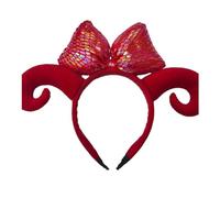 Fasce per capelli in corno di pecora per cosplay donna studentessa gioco di ruolo anime incontri di personaggi fascia per capelli peluche carnevale cerchietto per capelli Halloween per donne Halloween