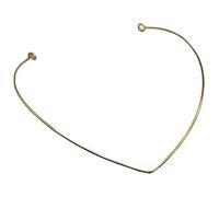 Fasce per capelli in metallo con base sottile e semplice fascia per capelli in filo metallico fermagli corona diademi telaio artigianato fai da te