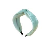 Fasce per capelli intrecciate di alta classe, con un senso di piccolo profumo, fermaglio per capelli dal temperamento dolce (verde)