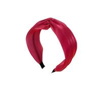 Fasce per capelli intrecciate di alta on un senso di piccolo profumo, fermaglio per capelli dal temperamento dolce (bordeaux)