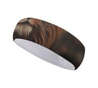 Fasce per capelli King of Beasts per donna o uomo - Fascia antisudore regolabile per corsa, yoga, palestra e sport