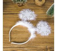 Fasce per capelli natalizie come bomboniere per feste di Natale, per donne, ragazze e bambine.
