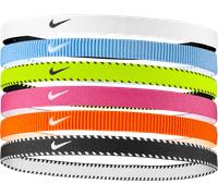 Nike Flex Classic Headbands 6PK Fasce Elastiche per Capelli Sport Volt (6 unità)