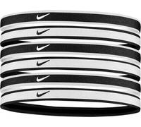 Fascia Nike Swoosh Sport Tipped 6 Pack - DA7156-176 - Bianco e nero - Taille Unico
