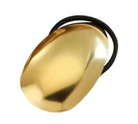 Fasce per capelli ovali in metallo alla moda accessorio per capelli comodo elastico per acconciature da ufficio riunioni per feste