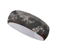 Fasce per capelli Paris per donna o uomo - Fascia antisudore regolabile per corsa, yoga, palestra e sport