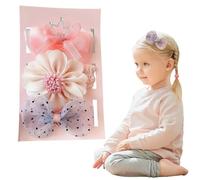 Fasce Per Capelli Per Bambina, 3 Pezzi Fasce Per Capelli In Nylon Per Bambina Fascia Elastica Per Capelli Con Fiocchi Accessori Per Capelli Per Neonato Fascia Capelli Neonata