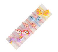 Fasce per capelli per bambine, Fasce per capelli per bambine,Fasce per capelli da 10 pezzi Cartoon Corda per capelli per ragazze | Piccoli elastici colorati leggeri per capelli per ca