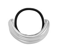 Fasce per capelli per coda di cavallo | Fascia per capelli a doppio per coda di cavallo, polsino elastico con ellisse alla moda, accessori per capelli per donne e ragazze