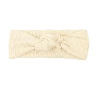 Fasce per Capelli per Donna Fascia for capelli annodata a spirale da donna, in morbida maglia elastica, accessorio for casual e solido(Beige)