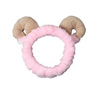 Fasce per capelli per donne e ragazze, maschera elastica per capelli, con fiocco e orecchie da coniglio, accessori per capelli con piccoli animali in stile cartone animato (stile 11)