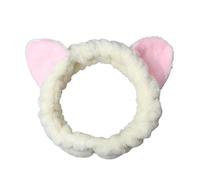 Fasce per capelli per donne e ragazze, maschera elastica per capelli, con fiocco e orecchie da coniglio, accessori per capelli con piccoli animali in stile cartone animato (Style-24)
