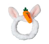 Fasce per capelli per donne e ragazze, maschera elastica per capelli, con fiocco e orecchie da coniglio, accessori per capelli con piccoli animali in stile cartone animato (stile 13)