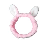 Fasce per capelli per donne e ragazze, maschera elastica per capelli, con fiocco e orecchie da coniglio, accessori per capelli con piccoli animali in stile cartone animato (stile 25)