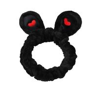 Fasce per capelli per donne e ragazze, maschera elastica per capelli, con fiocco e orecchie da coniglio, accessori per capelli con piccoli animali in stile cartone animato (stile 14)