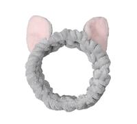 Fasce per capelli per donne e ragazze, maschera per il trucco, con fiocco, fascia per capelli con orecchie di coniglio, accessori per capelli con piccoli animali in stile cartone animato (stile 9)