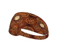 Fasce per capelli per donne e uomini, antiscivolo, con battito cardiaco, basket, nere e bianche, elastiche, morbide, per allenamento, yoga, corsa e sport.