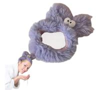 Fasce per capelli per lavare il viso, in peluche, da donna, divertente, per ragazze, spa, per la cura della pelle, yoga e doccia