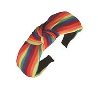 Fasce per capelli per le donne Arcobaleno LGBTQ Fascia per capelli per le donne Fascia per capelli Copricapo Avvolgere Carino Accessori per capelli all'aperto Confortevole Fascia per capelli