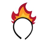 Fasce per capelli Punk Flame con fuoco e fiamme per la, Type 2