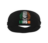 Fasce per capelli sportive con bandiera dell'Irlanda del Leone per uomo e donna, fascia per allenamento traspirante, fascia per il sudore per corsa, ciclismo, calcio, yoga