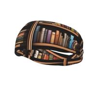 Fasce per capelli sportive da biblioteca per uomo e donna, traspiranti, elastiche, antiscivolo, ideali per la moda, il lavaggio del viso, gli allenamenti, lo yoga e l'uso quotidiano.