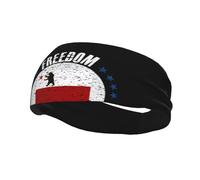 Fasce per capelli The Storm Bear Flag e Freedom per uomo e donna, antiscivolo, traspiranti, per palestra, basket, yoga