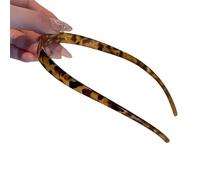 Fasce per capelli traspiranti antiscivolo in acetato, design confortevole per bambini e adulti, pelle sensibile, multi colori, forcine per capelli in acetato delicato sulla pelle