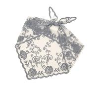 Fasce per Capelli Triangolari Sciarpa for capelli con motivo traforato, fascia for capelli in pizzo ricamato, tinta unita, triangolo, fascia for capelli da viaggio for donna(Color-11)