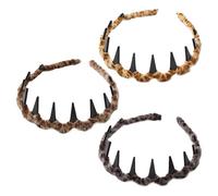 Fasce per Capelli Volumizzanti Effetto Alto Donna Set Di Tre Copricapo