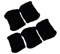 Fasce per cravatte con capelli larghi, 5 fermagli per capelli spessi, grandi legami per capelli per un allungamento spesso, nessun danno Bands per capelli larghi Bands per serrature a coda di cavallo