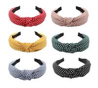 Fasce per donne Alice Bands Tessuto stampato misto Fascia per capelli Donne adulte Fasce per capelli Moda Fasce per capelli Nodo Accessori per capelli (hairband_6xiaodian)