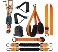 Fasce per esercizi per trazioni, cinghie per allenamento di assistita, fasce di resistenza, accessori per allenamento muscolare a casa, attrezzatura per allenamento in palestra