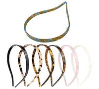 Fasce per gli occhiali da vista, 7 pezzi, comode e leggere, design tartarugato, fasce per occhiali da donna