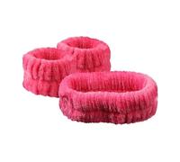 Fasce per il lavaggio del viso Set di braccialetti per la testa da donna Braccialetti assorbenti impermeabili trucco lavaggio viso accessori per capelli (L)