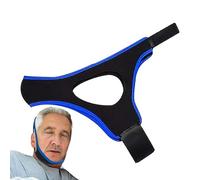 Fasce per il Mento Anti Russare | Fascia per la Testa Riutilizzabile e Regolabile | Benda Per La Prevenzione Del Russare - Per Adulti Uomini Marito Moglie Casa Camera Da Appartamento Notte Sonno