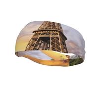 Fasce per il sudore da uomo, donna, Torre Eiffel, Parigi, traspiranti, sportive, alla moda, per atletica, per tennis, basket, corsa