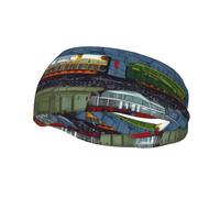 Fasce per il sudore da uomo, donna, treno, auto, traspiranti, sportive, alla moda, atletica, fascia elastica per capelli, per tennis, basket, corsa