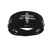 Fasce per il sudore da uomo Gesù Cristo mi ha salvato la vita 1 Fasce sportive da allenamento per uomo Fascia per capelli assorbita Moda Fascia larga per corsa Basket Calcio Ciclismo Tennis